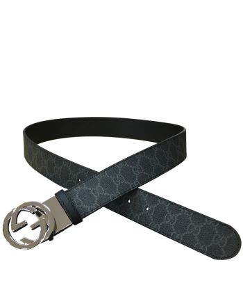 Gucci Reversible GG Supreme belt 473030