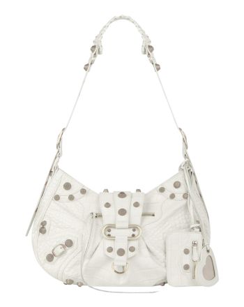 Balenciaga Le Cagole Medium Shoulder Bag Cream